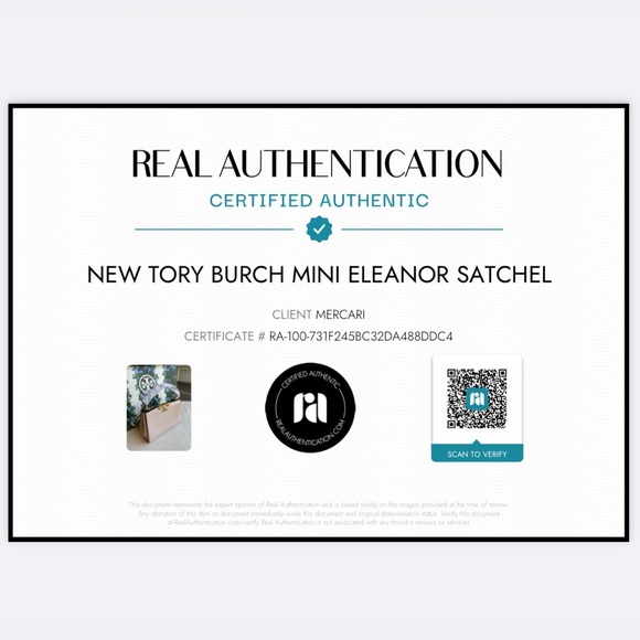 Authenticated NEW Tory Burch Mini Eleanor Satchel - Picture 8 of 16